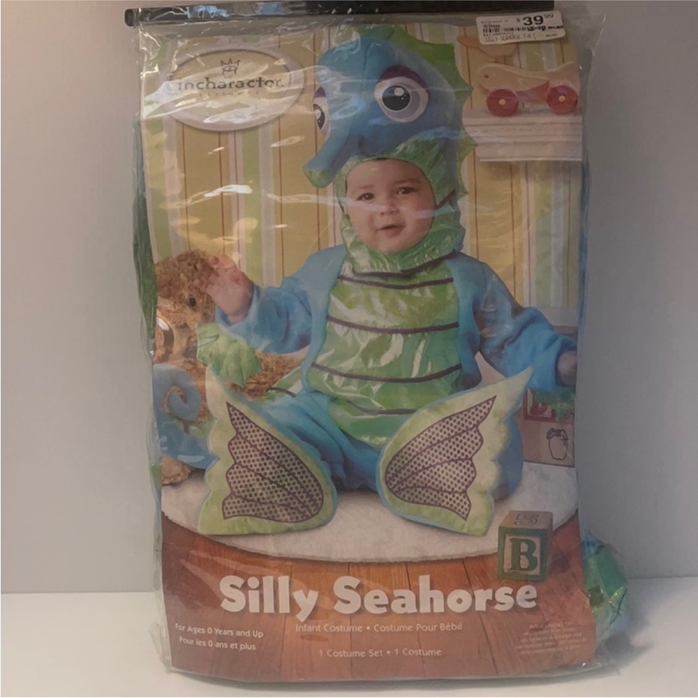 InCharacter Silly Seahorse Infant Costume